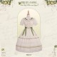 Mademoiselle Pearl Four Leaf Clover and Lime Blouse Apron Overdress JSK and Ops(Reservation/2 Colours/Full Payment Without Shipping)